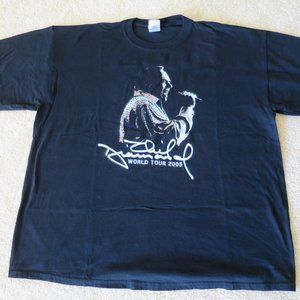 Neil Diamond 2005 Tour Shirt Black XXL Pre-Owned
